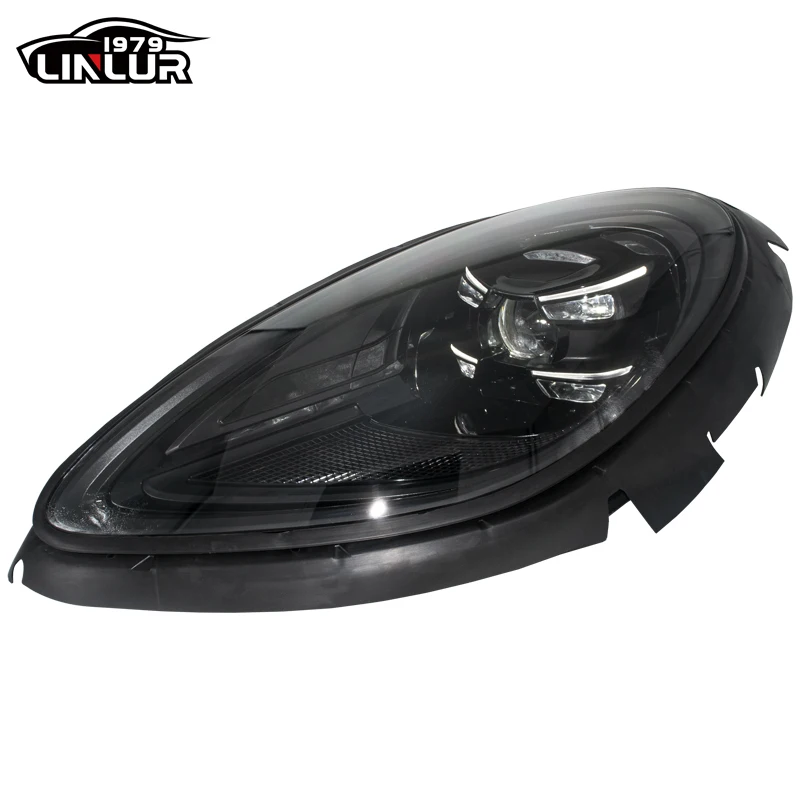 熱い販売！ ポルシェ マカン95B用 カーランプ 2020 2019 2017 2016 2014 95B ヘッドライトを2023マトリックススタイルLEDヘッドライトにアップグレード