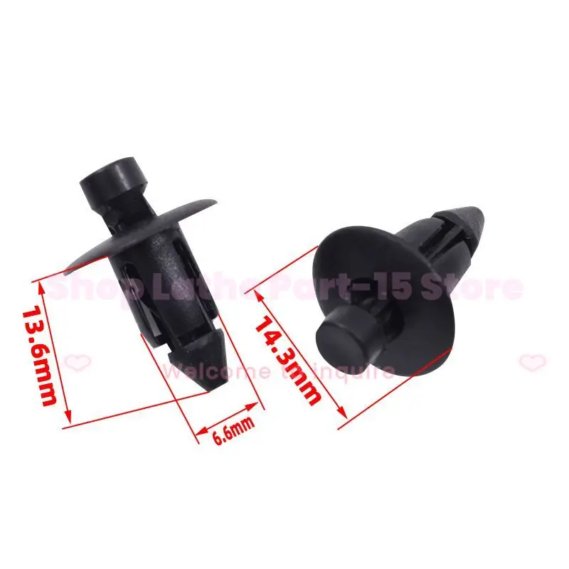 20pc For SYM & Honda NC750X NC750S Motorcycle Fairing Plastic Screw Expansion Push Rivet Clips