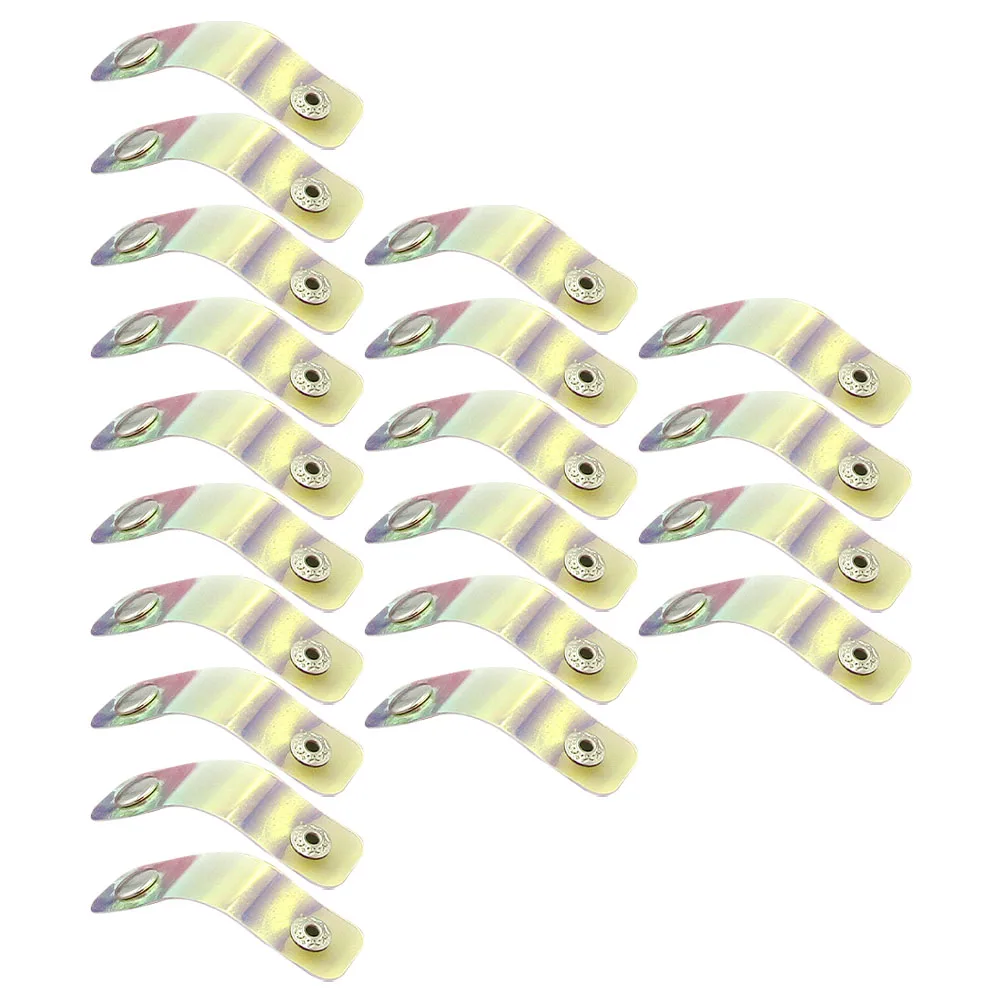 

20 Pcs Headphone Cable Transparent Wire Winder Travel Pvc Cord Management Clips