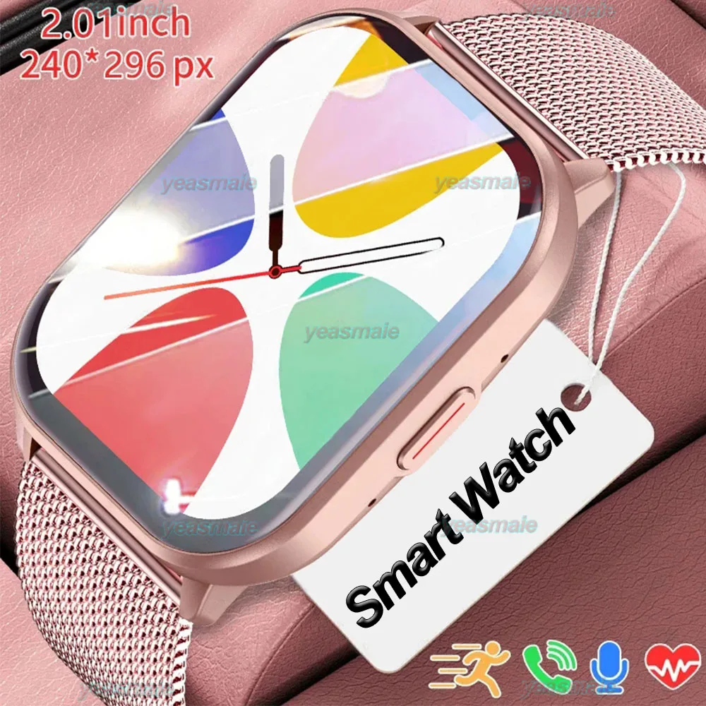 2024 New in Smart Watch Men Women Heart Rate Blood Pressure 100+ Sports Modes Fitness Tracker Bluetooth Call Smartwatch Women