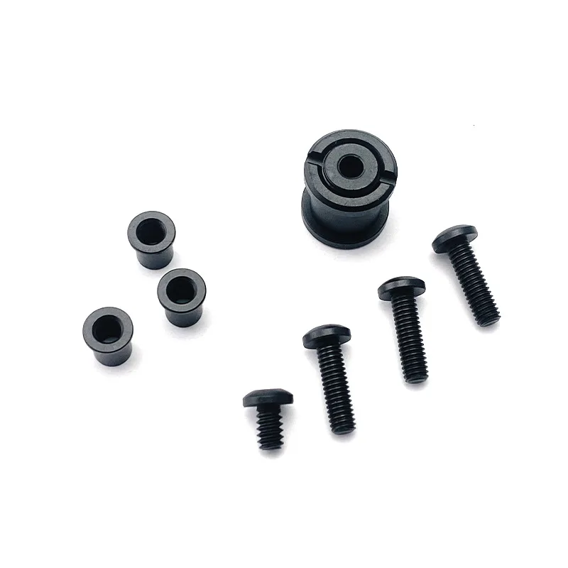 Custom Titanium Alloy Conjunto Completo de Faca Dobrável Handle Parafusos Eixo para Strider Sng Smf Facas Faça Você Mesmo Fazendo Acessório Parte