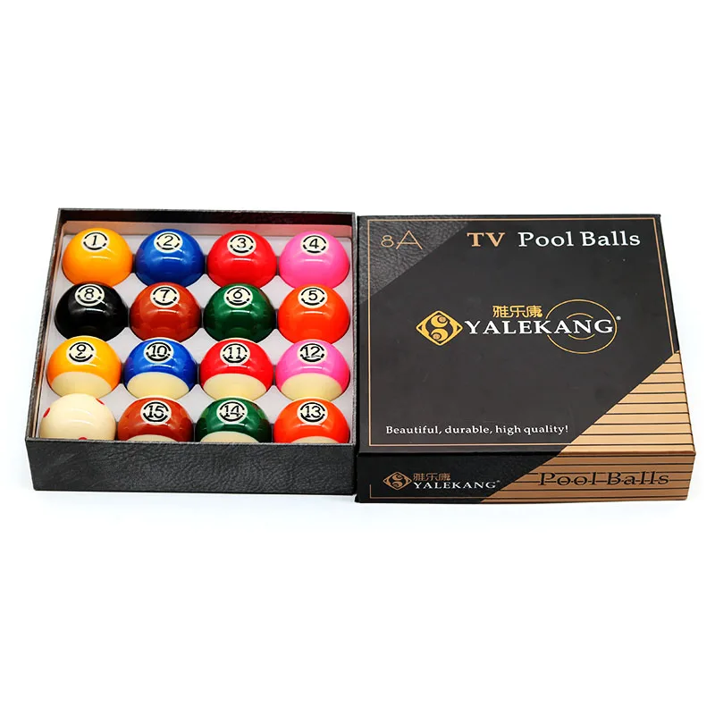 

TV Pool Balls 8A Billiard Ball In 57.2mm 16PCS Of Set