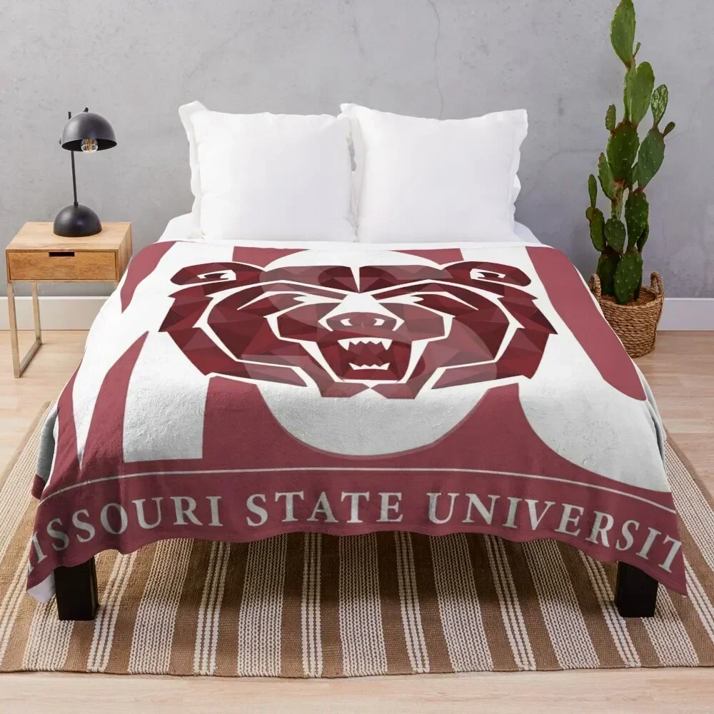 

Missouri State Throw Blanket Soft Comfort Blanket for Reading Watching TV