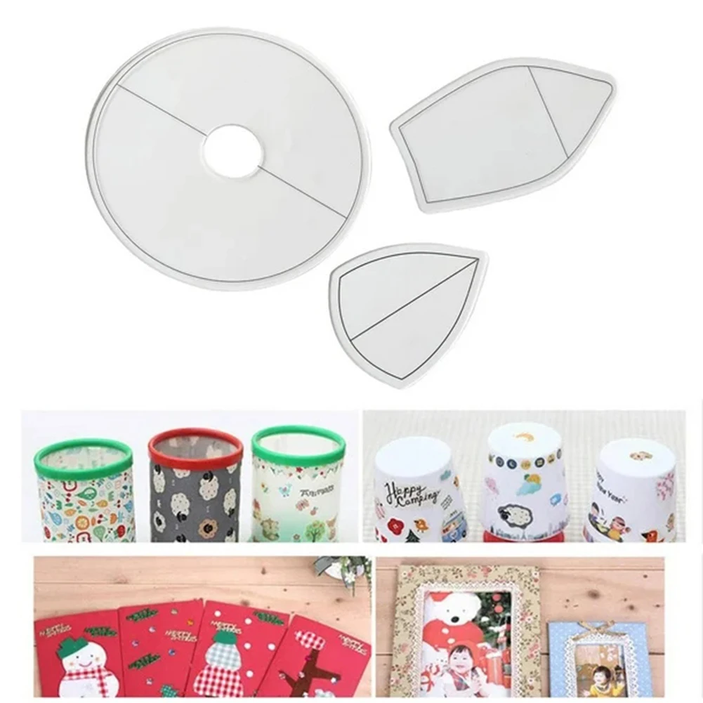 

3pcs Sewing Template Efficient Quilting Stencils Household Sewing Supplies