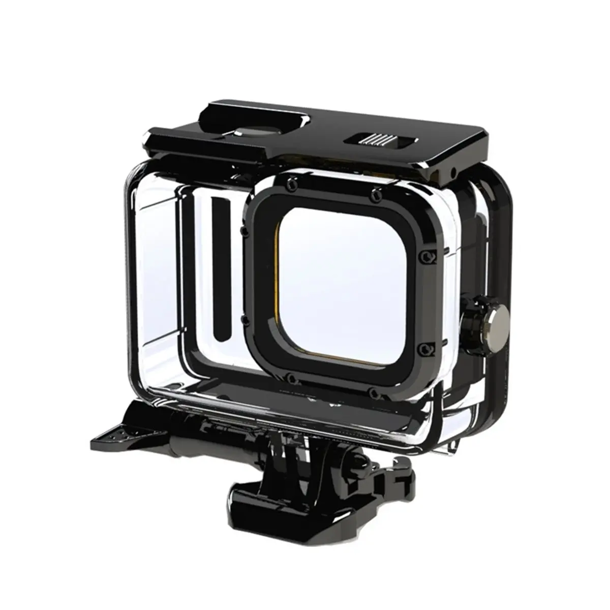 [TOP SALE] For 9 10 11 12 13 Case Waterproof Housing Diving 45M Protective Protector Mount Shell for 13 Black