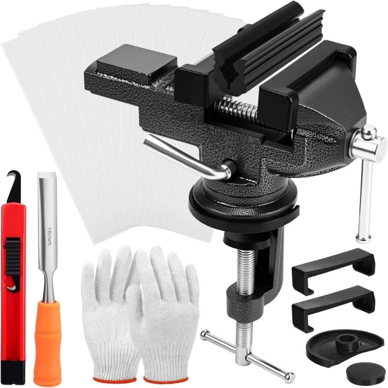 G6DE Golf Handle Replacement Tool Set with Holder and Hook Cutter