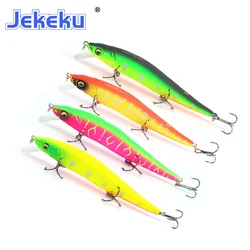 JEKEKU señuelo duro Wobbler pececillos con gancho afilado