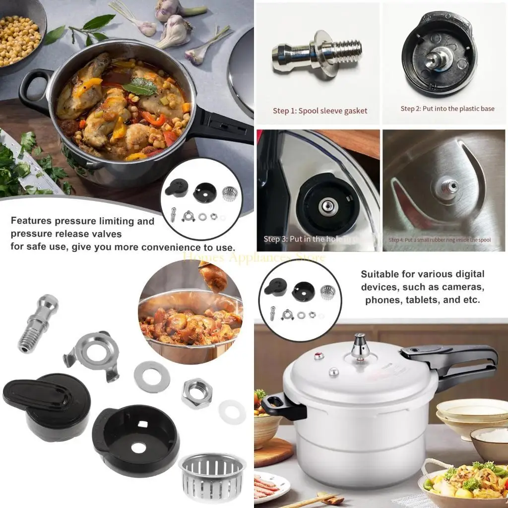 D0AB Float Valves Seal Pressure Cooker Part Pressure Cooker Accessories Exhaust Parts