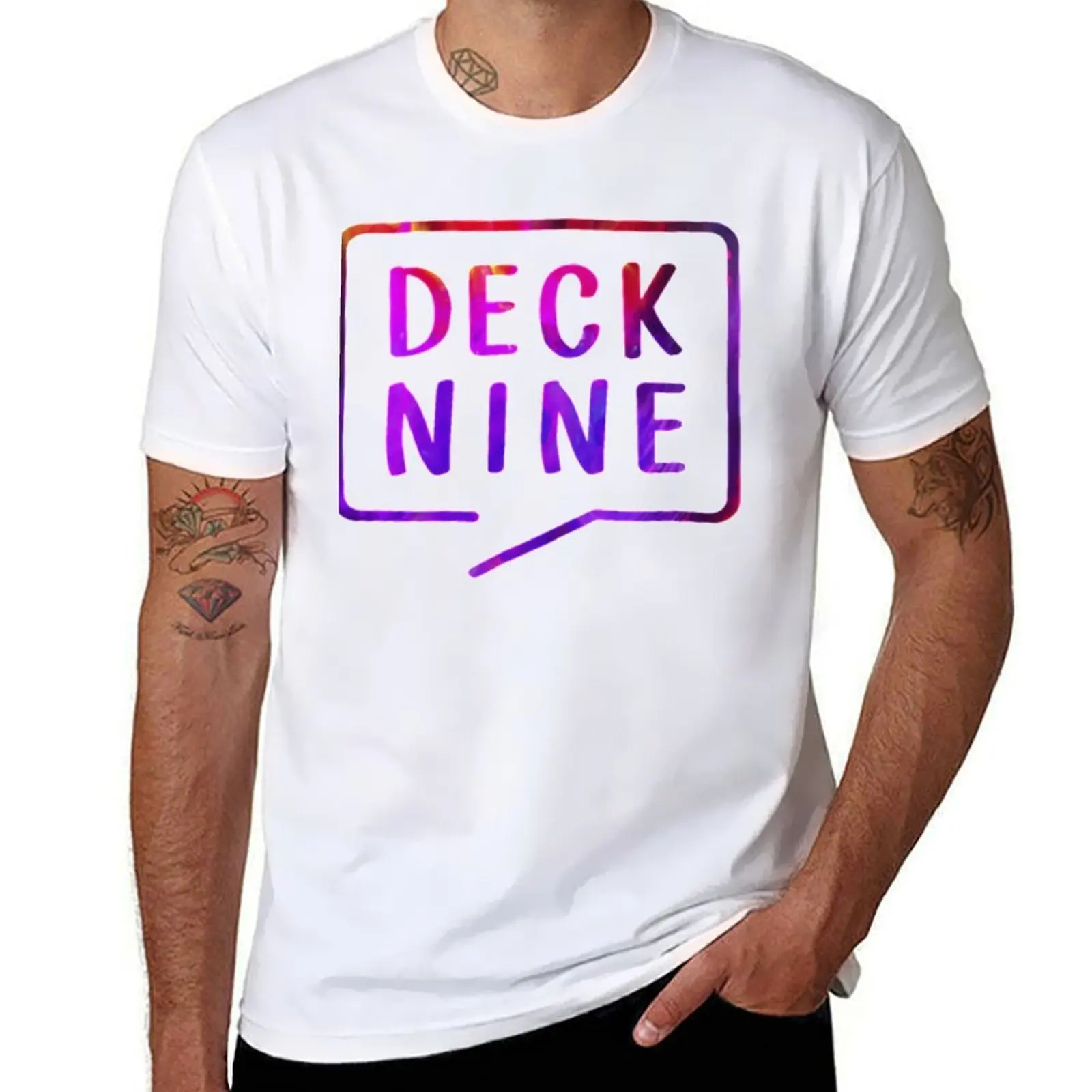 

Deck Nine Logo (LiS True Colors) T-Shirt funny t shirts man g man t shirts for men T-Shirt