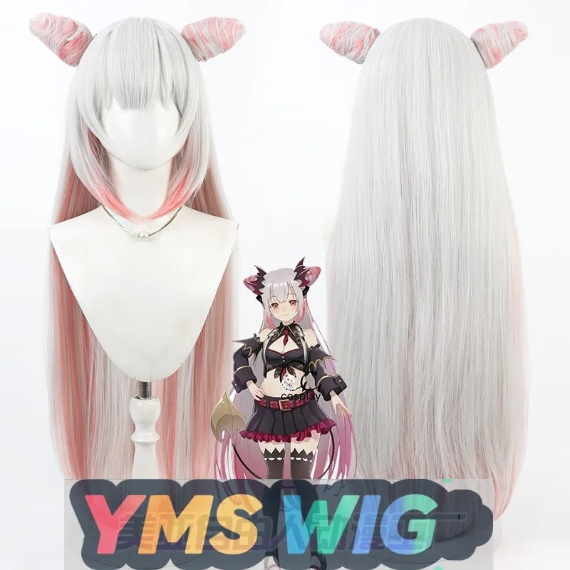 

[YMS WIG] Виртуальный парик для косплея VTuber Suou Pandora, съемные двойные булочки с частью кожи головы