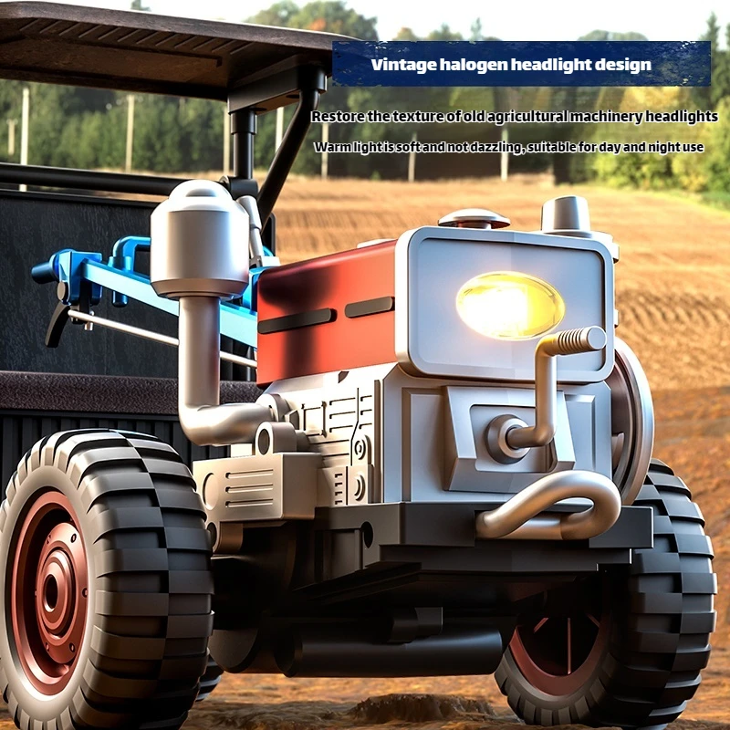 JJRC C8836 جرار محمول بتأثير الدخان - نموذج لعبة كهربائية 4WD RC #5