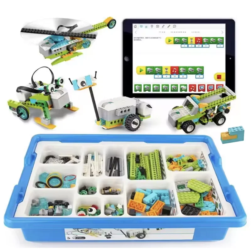 WEDO2.0 Robot Building Block Set 45300 - Educational Construction Kit For Kids DIY Toy Lego Complete Motor  Parts Motor  Smart