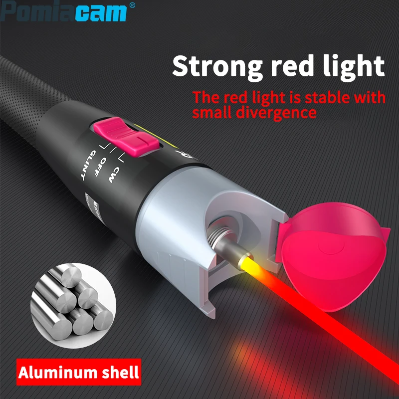 B2 Großhandel faser optische visuelle Fehler ortung 10mw 15mw 20/30mw Trocken batterie Mini Optik roter Lasers tift 10-30km vfl verwenden fttx