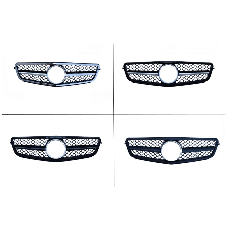 

Damei Factory Sale W204 Upgrade Black Diamond C63 Style Bumper Grilles Front Grille For W204 2007-2014
