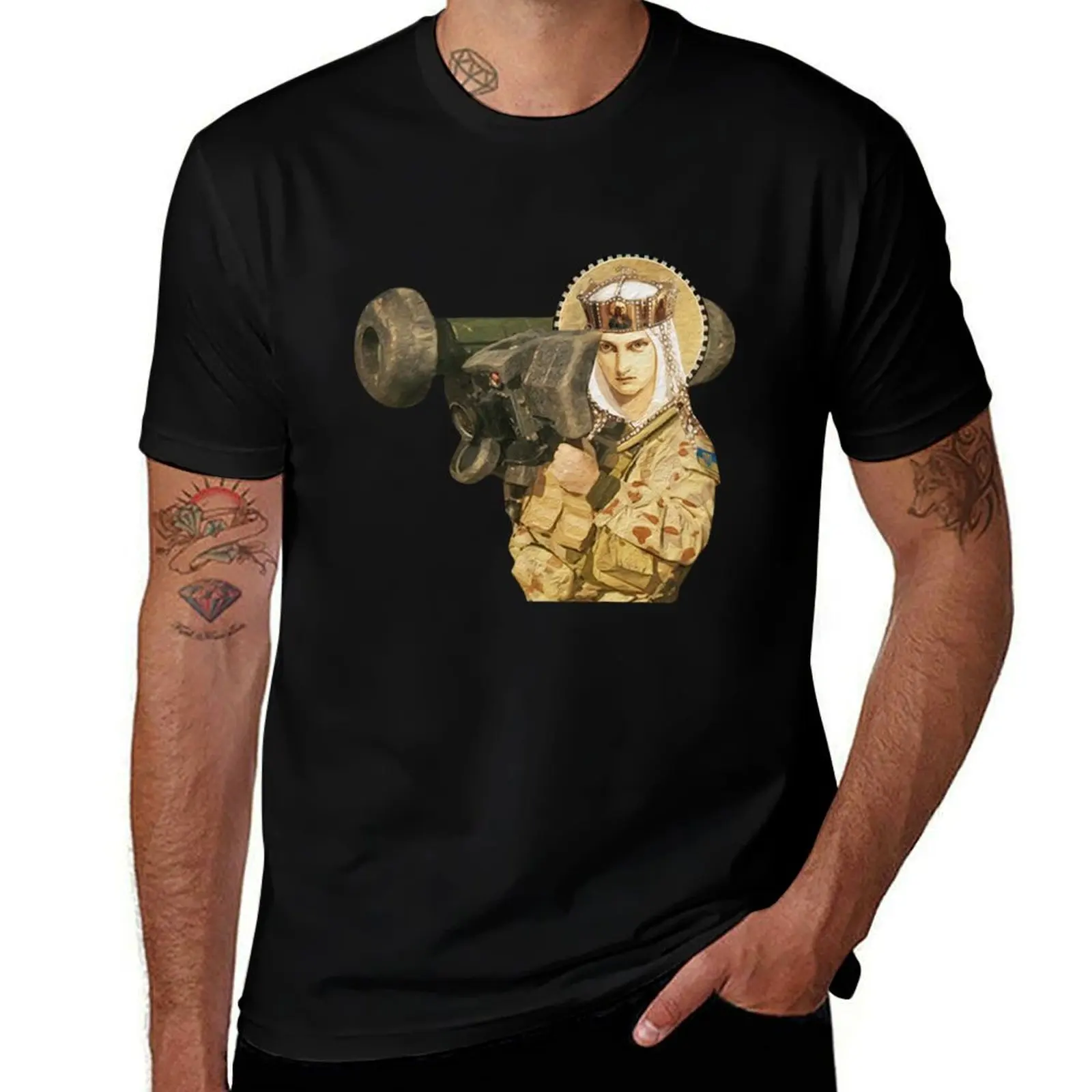 

Saint Javelin T-Shirt funny t shirts man cotton t shirts high quality