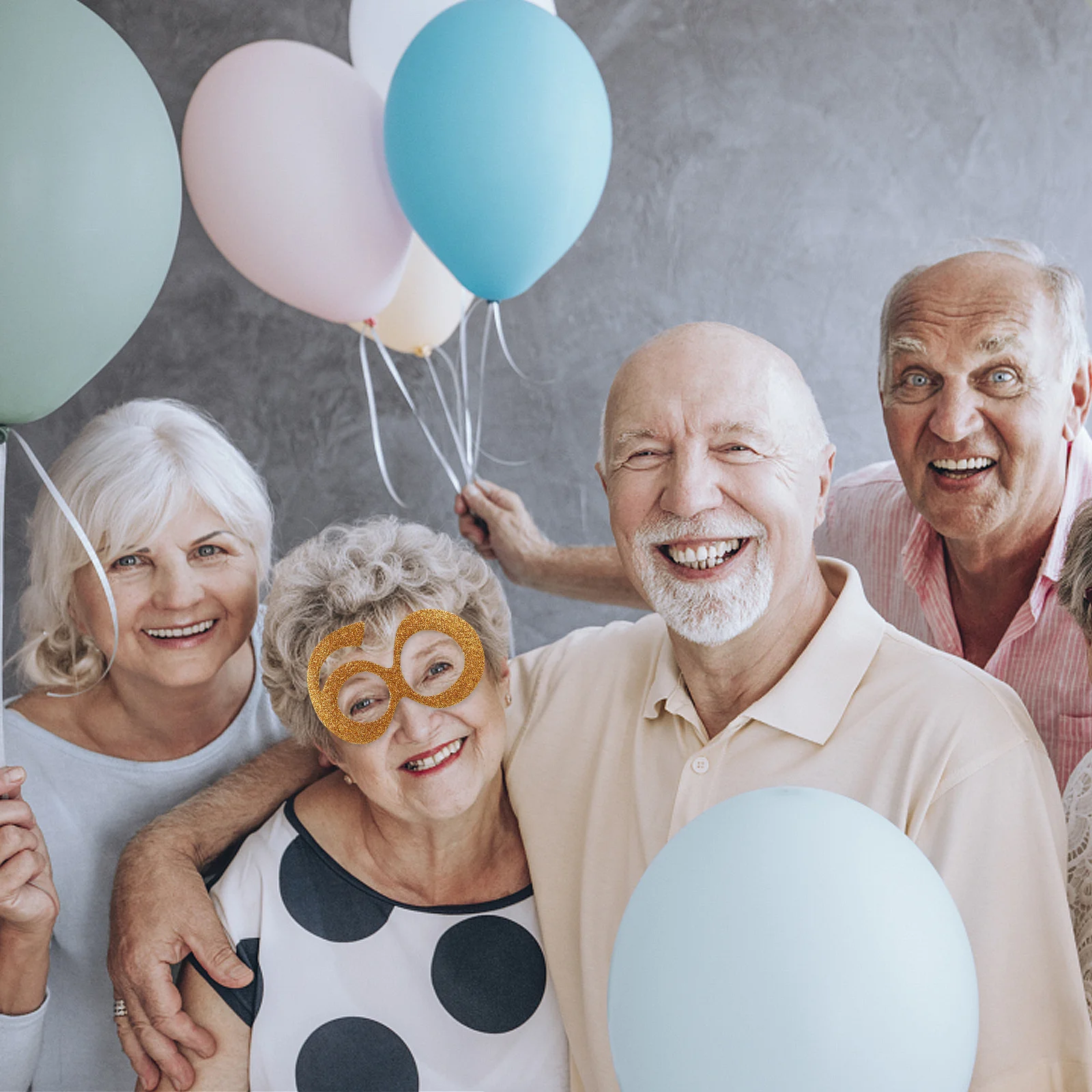 

Glitter Frame Novelty Eyewear Number Design Stylish Birthday Glasses for Women Men Party Favors Bulk Decorative Accessories