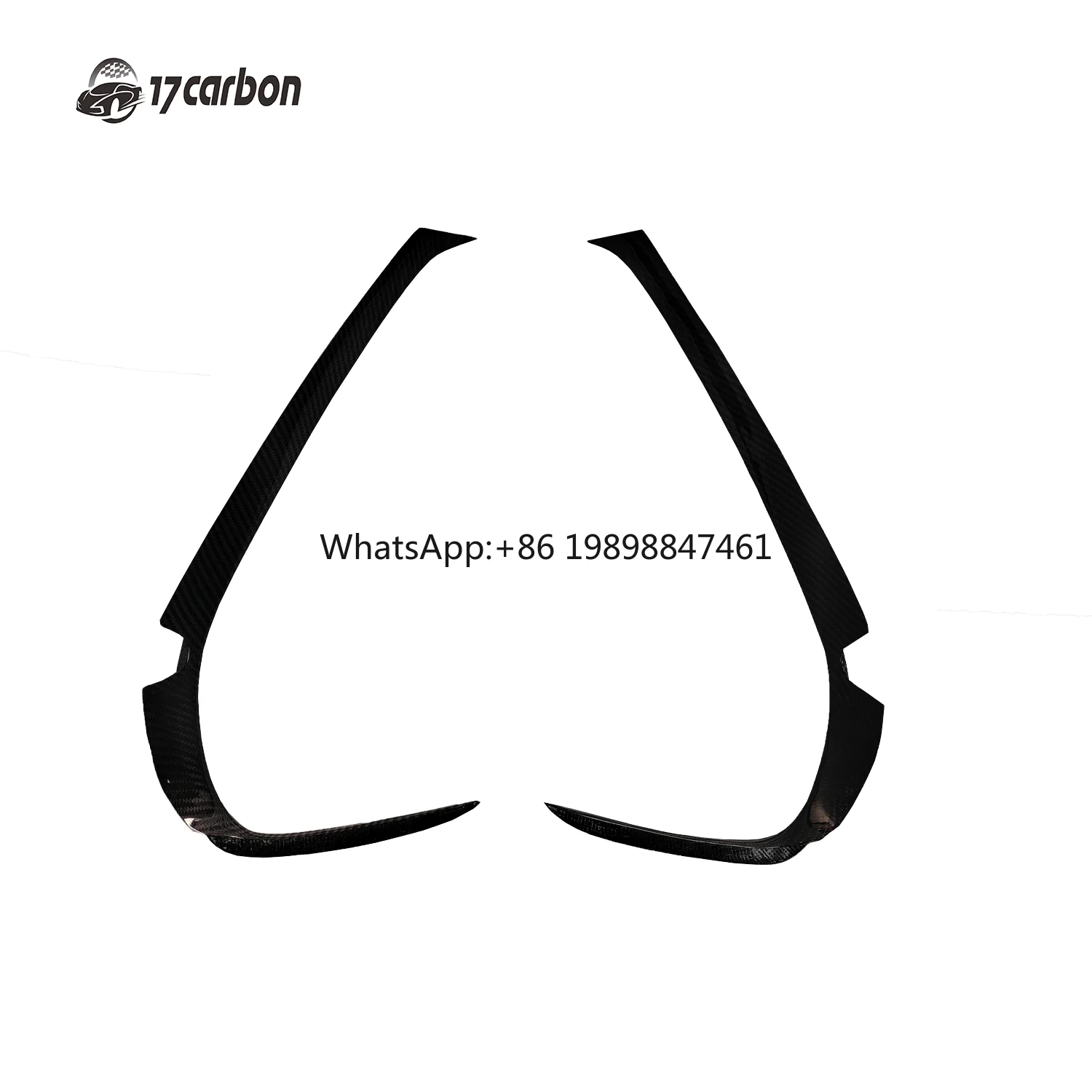 

Внешние аксессуары, глянцевая отделка бокового воздухозаборника из сухого углеродного волокна для Mclaren GT