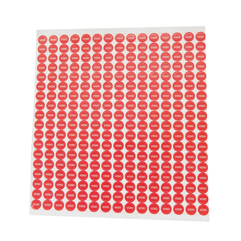 1000pcs Fragile Warranty Sticker Void Red Round 0.5cm, Mobile Computer Pad Screw Seal