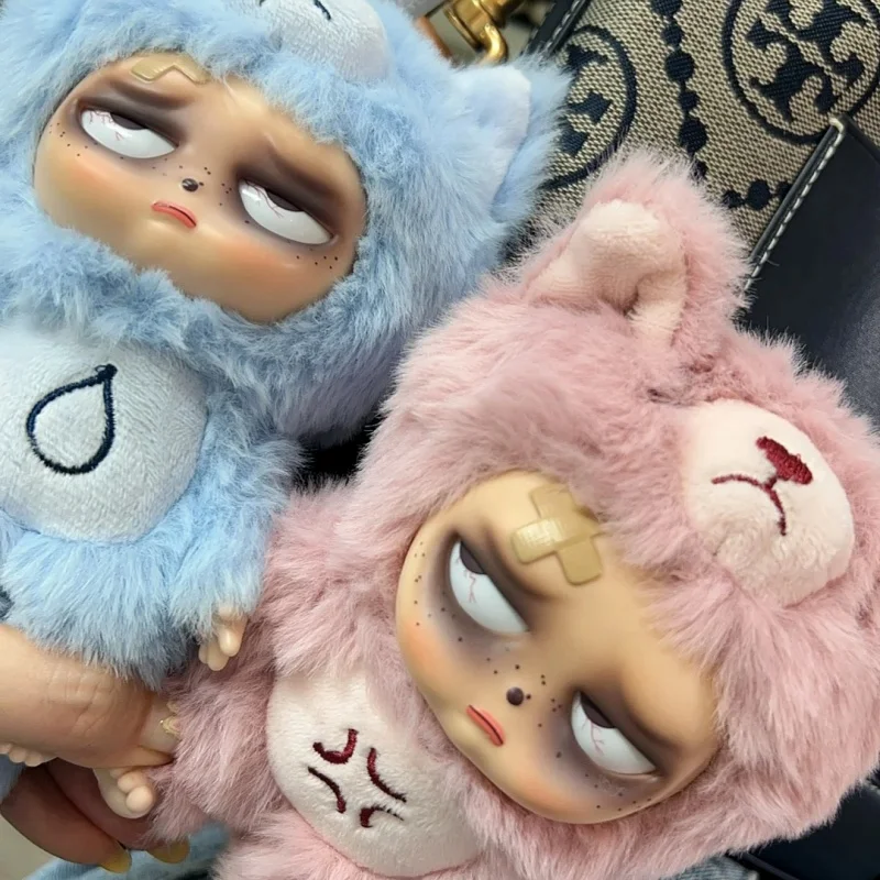 Sleepless Grumpi Ragdoll Vinyl Plush Blind Box - Trendy Surprise Ornament Soft Doll Toy Collectible Gift For Girls Holiday