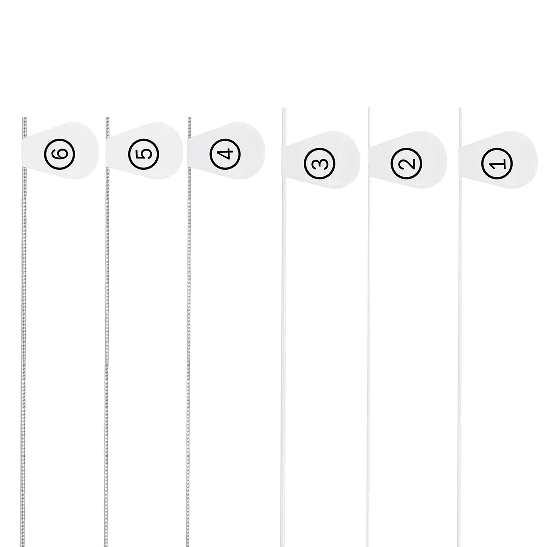 IRIN 30 مجموعة المهنية الكلاسيكية الغيتار أوتار الغيتار الشظية مطلي النحاس الجرح واضح النايلون سلاسل الغيتار عالية الجودة