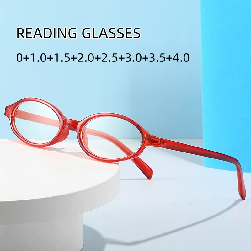 

Anti Blue Light Ultra Lightweight Reading Glasses Men Women High-definition Presbyopia Glasses Small Frame Far-sighted Eyewear