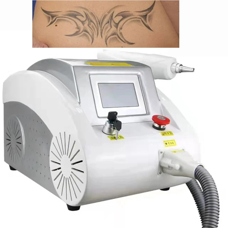 ที่ดีที่สุด Q Switch Nd Yag Laserl ความงามเครื่องสีกําจัด 1064nm 532nm 1320nm ลบ Tattoo Removal เลเซอร์คาร์บอน Peeling เครื่อง