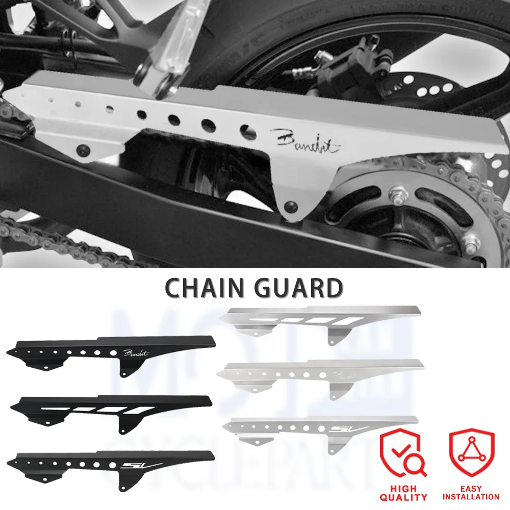 

For Suzuki SV650 N/S 1999-2008 GSF600 GSF650 Bandit/S 2000-2016 GSX650 F Motorcycle Accessories Rear Chain Guard Cover Protector