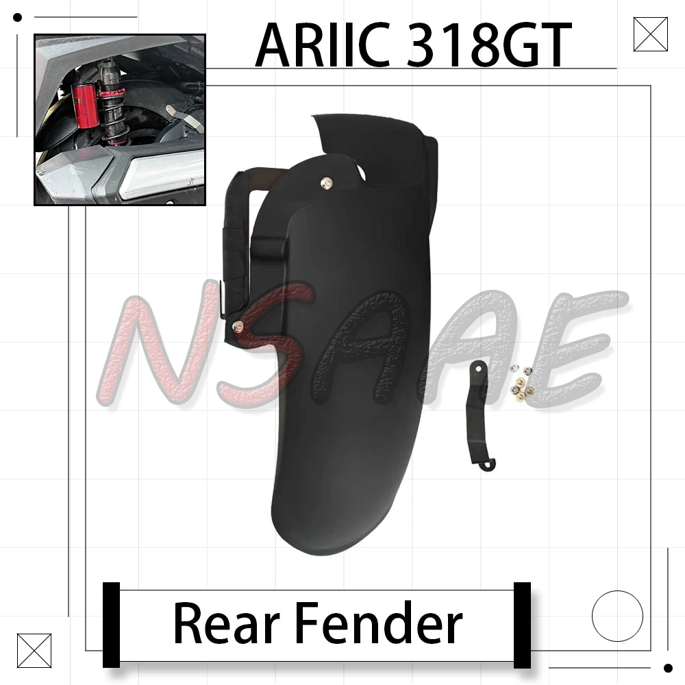

New For ARIIC 318GT 318 GT Motorcycle Modified Rear Fender Extended Sand Guard Mud Flap Waterproof Board