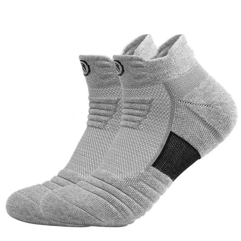 Men\'s Running Sports Socks Winter Warm Socks Breathable Absorb Sweat Deodorant Cotton Sock Mid Tube Cycling Sox For Male EU38-45