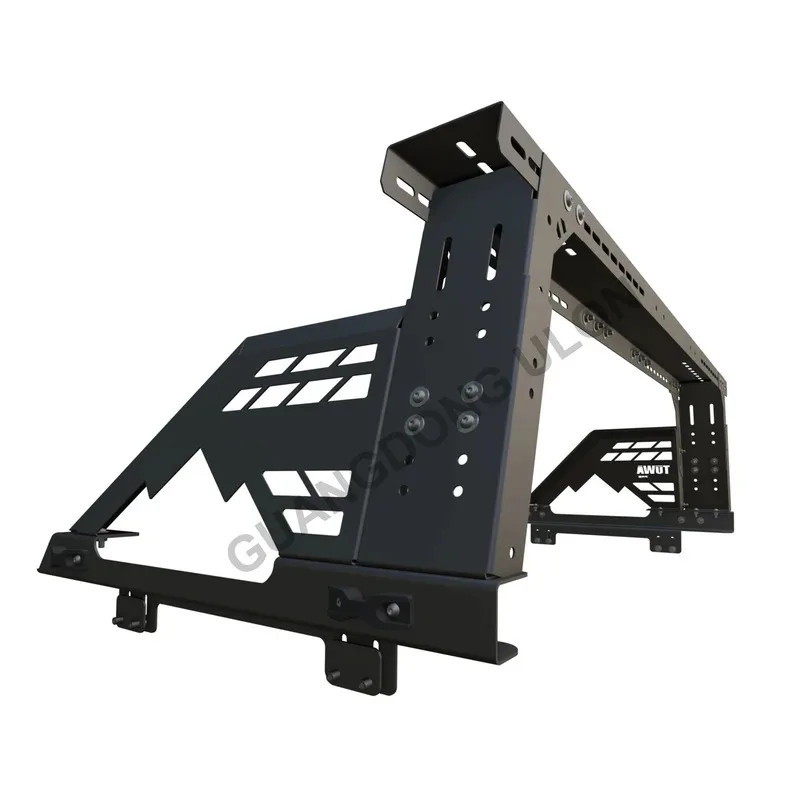 

Factory Price Adjustable Roll Bar Heavy Duty Truck Bed Rack for Mid Size Pickup