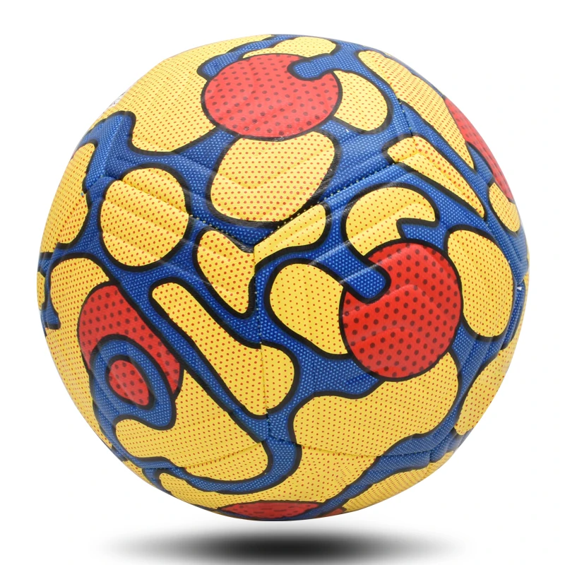 Soccer Balls Standard Size 5 Machine-Stitched Ball PU Material High Quality Sports League Match Football Training Balls futbol