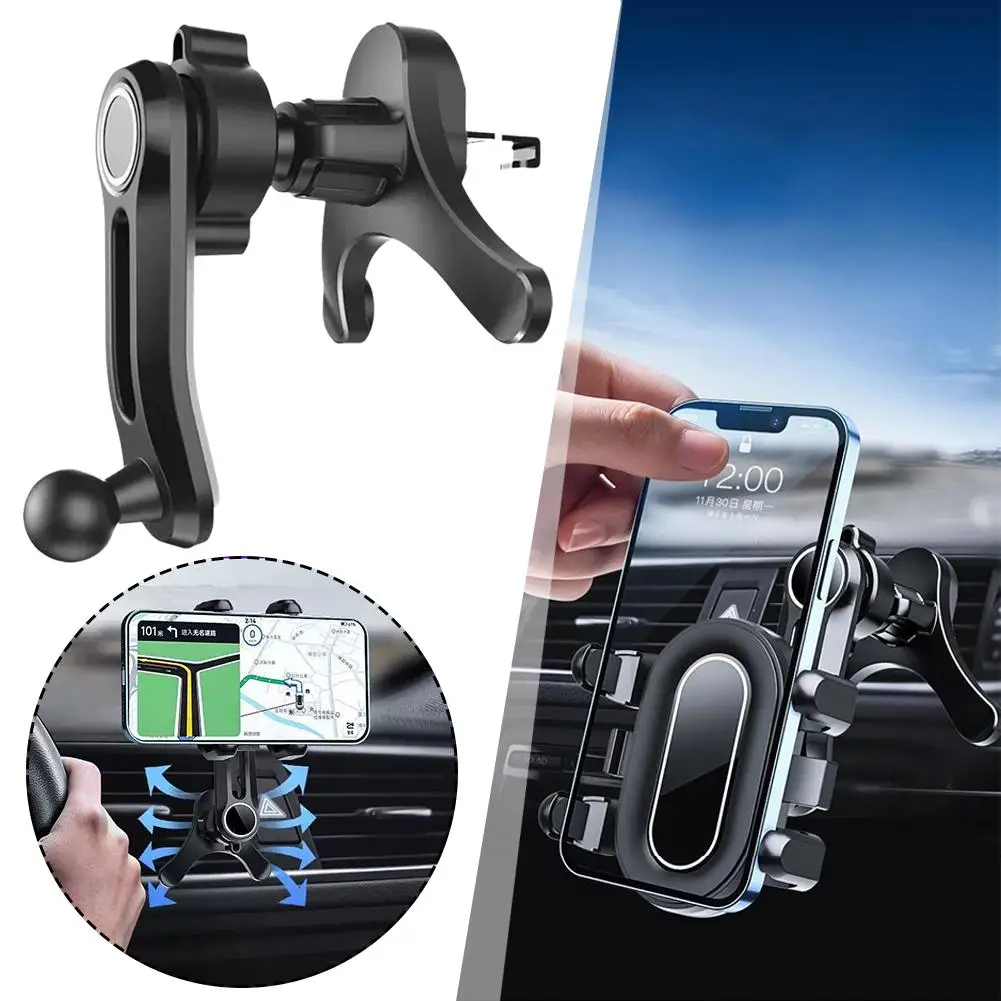 Clipe de ventilação de ar do carro suporte do telefone celular 17mm bola cabeça suporte magnético base acessórios navegação interior do carro y5t7