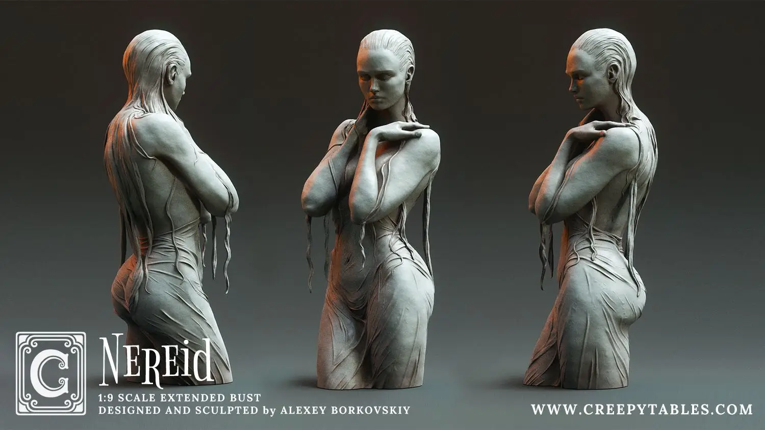 

1/9 Resin Model Bust GK , Unassembled and unpainted kit