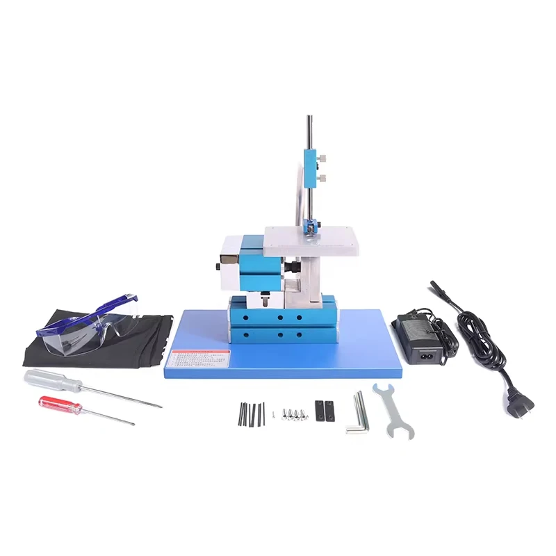 Bow-Arm Miniature Sawing Machine Mini Multi-Purpose Metal Hacksaw—Ideal for Hobbies, Model Making, Crafts, and Science Education