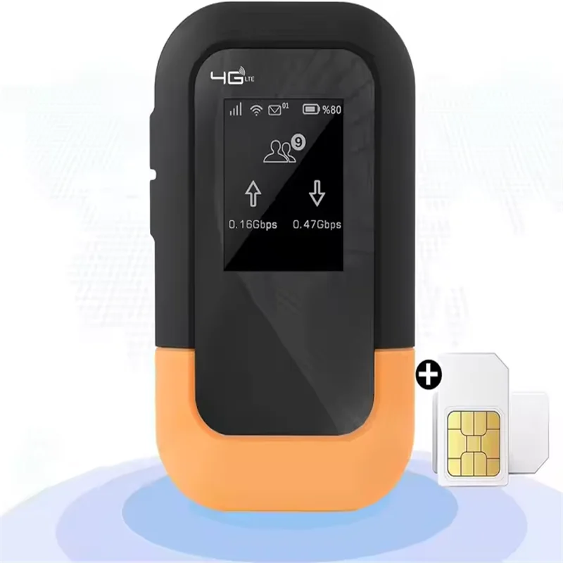 

Беспроводной маршрутизатор 4g, 3000 мАч, мобильный Wi-Fi-маршрутизатор, 4g Lte, разблокированный карманный Wi-Fi-маршрутизатор со слотом для SIM-карты