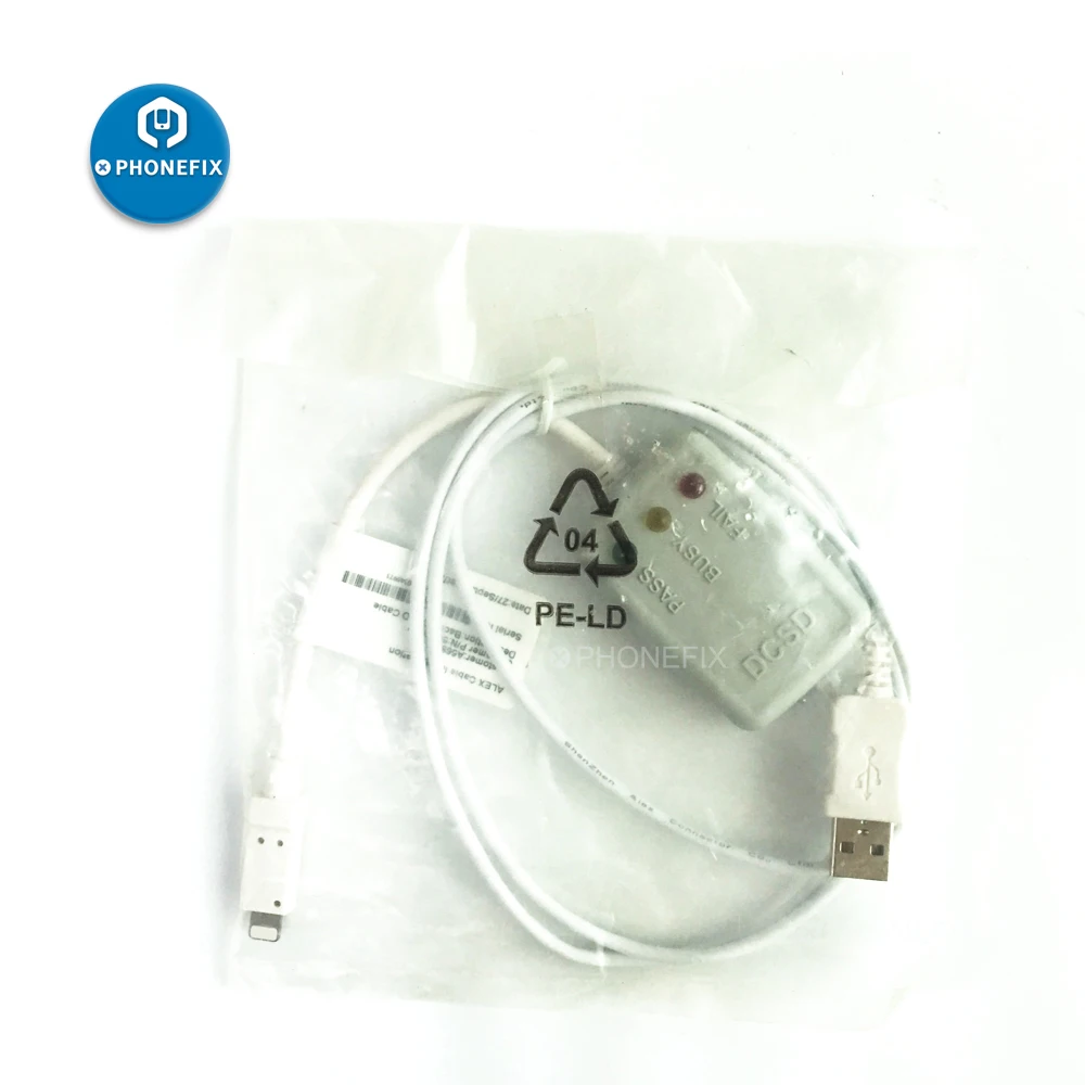 DCSD Alex Cable Engineering Serial Port Cable to Read Write Nand Data SysCfg for iPhone 6S/7/7P/8/8P/X iPad