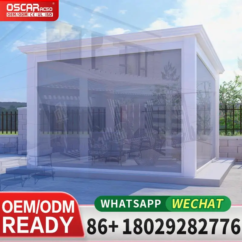 

6x3 Luxury Louvered Outdoor for Garden Patio Backyard Pergola Gazebo