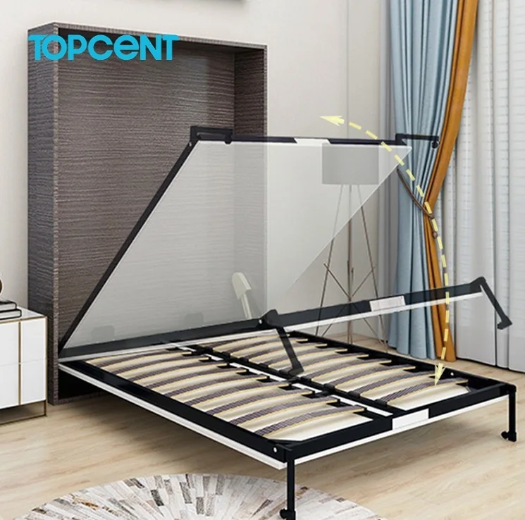 Hidden Space Saving Hardware Multifunctional Folding Mechanism Murphy wall bed mechanism