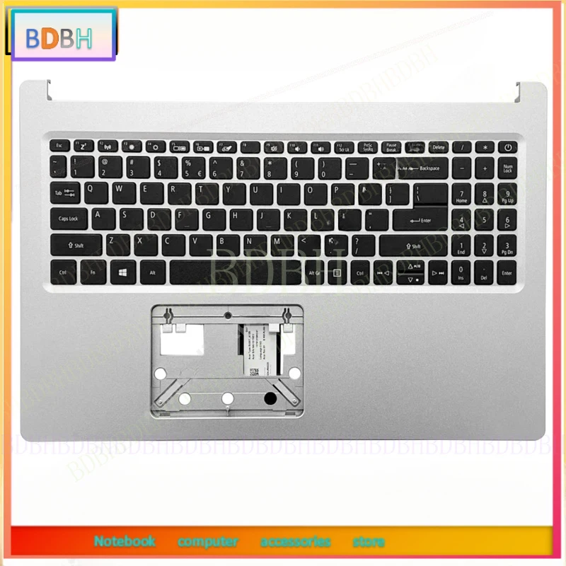 For Aspire 3 A315-55G N18Q13 6B.HEDN7.016  Original New US Keyboard Laptop Palmrest Upper Backlight Replacement Keyboard