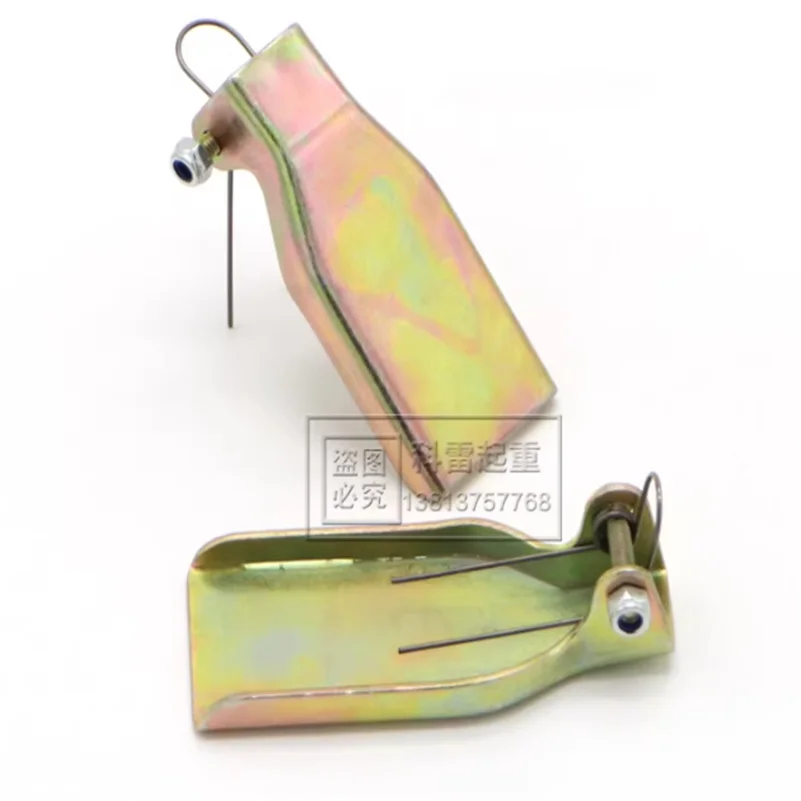 CRANE ACCESSORIES Chain Hoist Safety Clip Anti-SLIP Clamp Spring Safety Tongue 0.5T 1T 2T 3T 5T Hook Chain Gourd Guard view 2