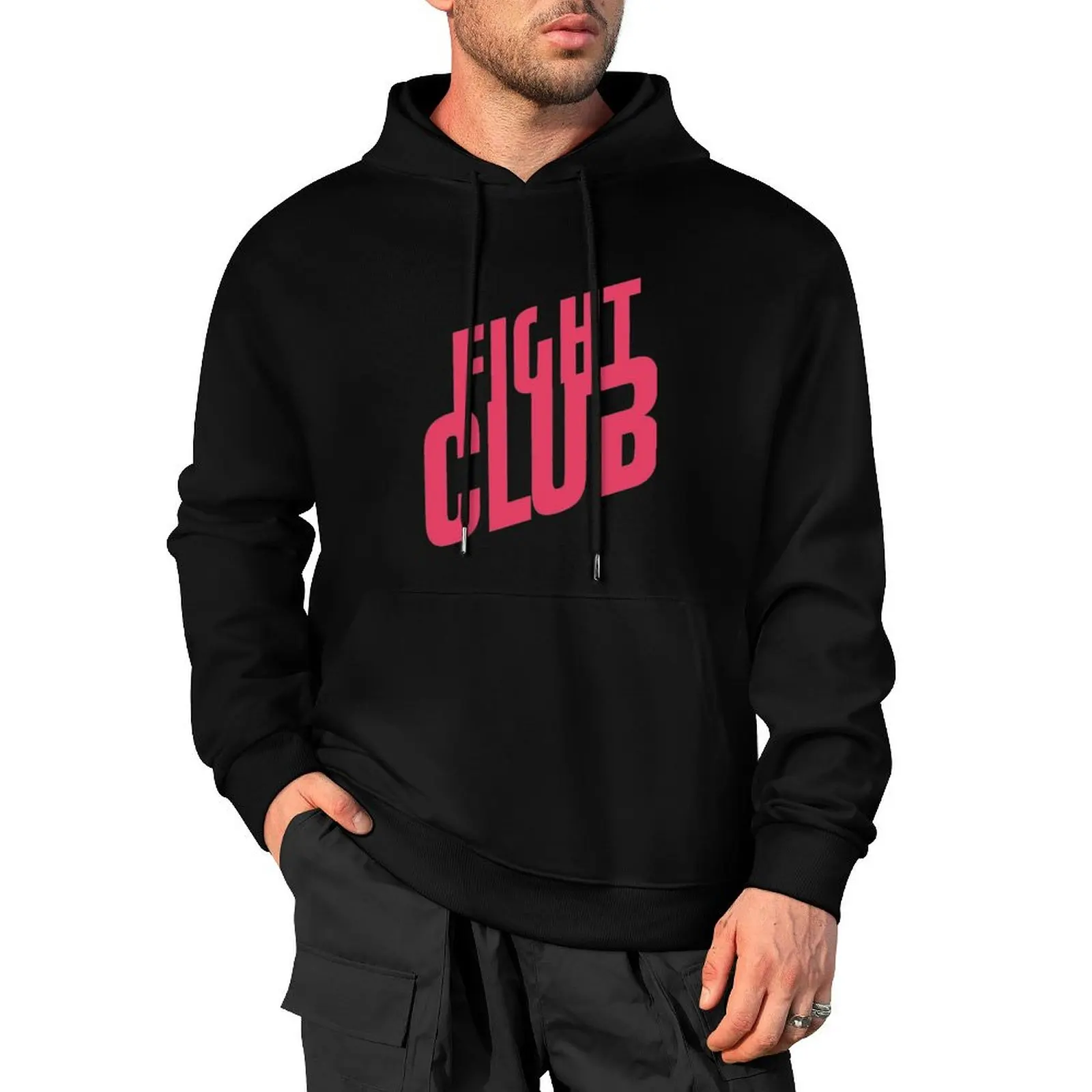 

Fight Club Logo \t Pullover Hoodie men's clothes male clothes graphic t shirts men new features of hoodies & sweatshirts