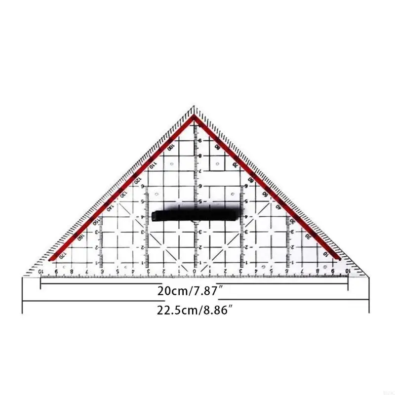 W89C Triangle Template Template Tool для инженеров-инженеров Cartoonist