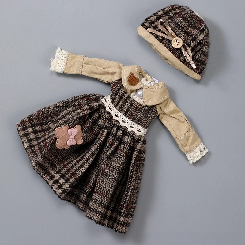Doll Clothes for 30cm Bjd Clothes for Dolls Sweet Lolita Accessories for Dolls DIY Casual Suit Toy Accessories - Image 6