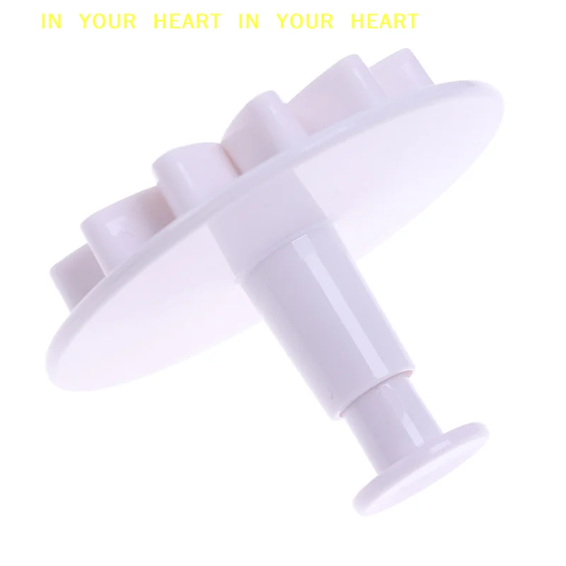 【X】Simulated Cake Mold Biscuit Mold Plastic Flower Fondant Cake Tools Sugar Craft Plunger Cutter Baking Cookies Mold