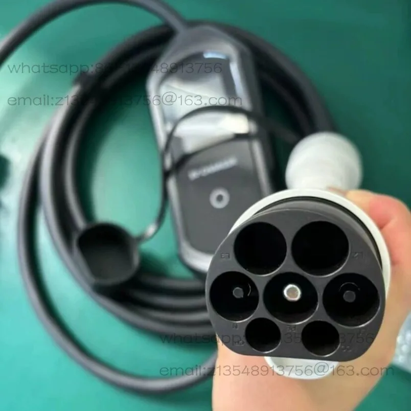 New energy vehicle European standard car charger 8A-16A household adjustable current GBT convenient 5 meters