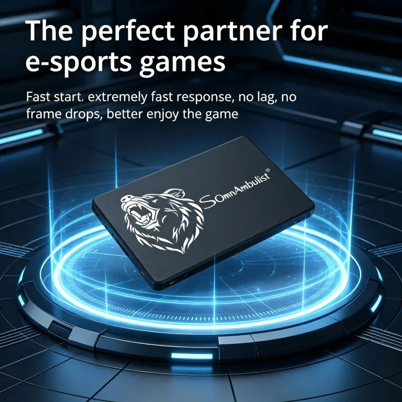 

Stable SomnAmbulist Internal SATA3 2.5'' SSD 128GB to 2TB Solid Drive for PC Notebook