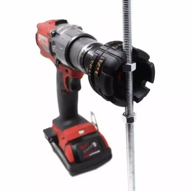 Accesorio De Taladro Con Cremallera Para Varillas Roscadas Nut Zipper Drill Quick release nut Socket wrench tool