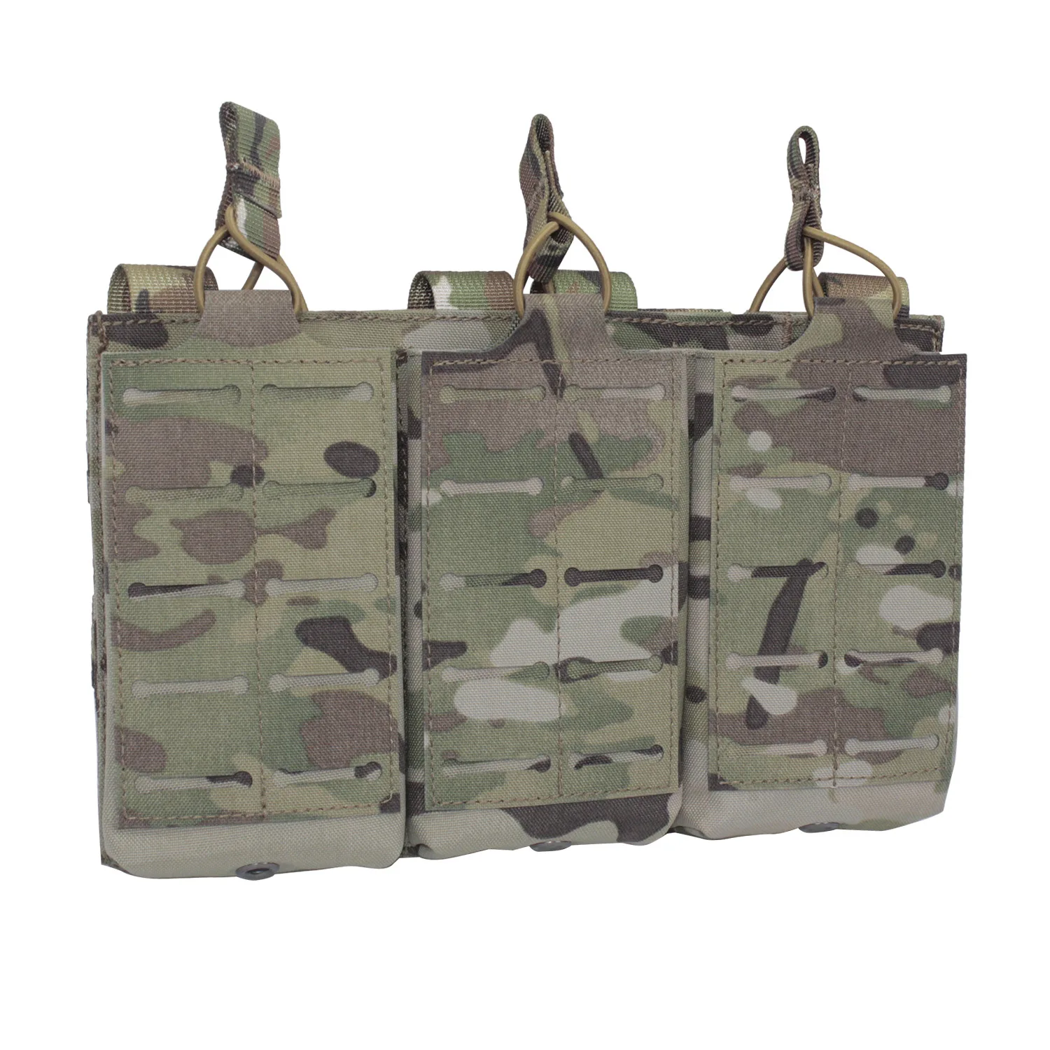 5.56 Triple Mags Pouch Bags for Tactical Vest Plate Carrier Chaleco Tactico Hunting Bag Laser Cut Chest Rig