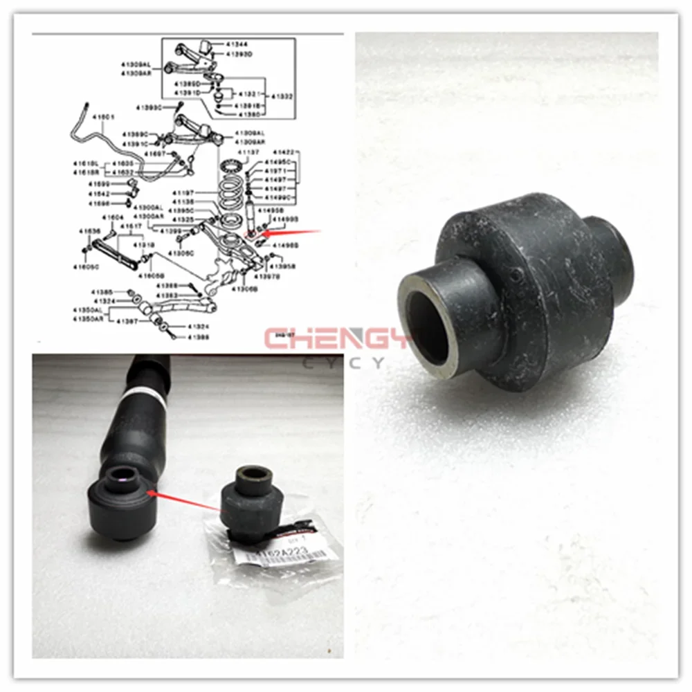 After Shock Absorber Rubber Sleeve Cushion Rubber Ring Bushing Buffer Block For Pajero Montero V73W V63W V87W V93W V97W 4162A223