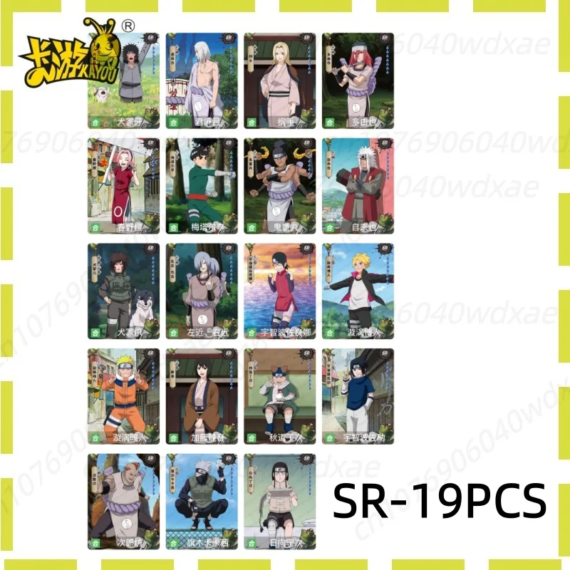 KAYOU Naruto Cards New T2W9 Anime Collection Card CR AR SSR Fight